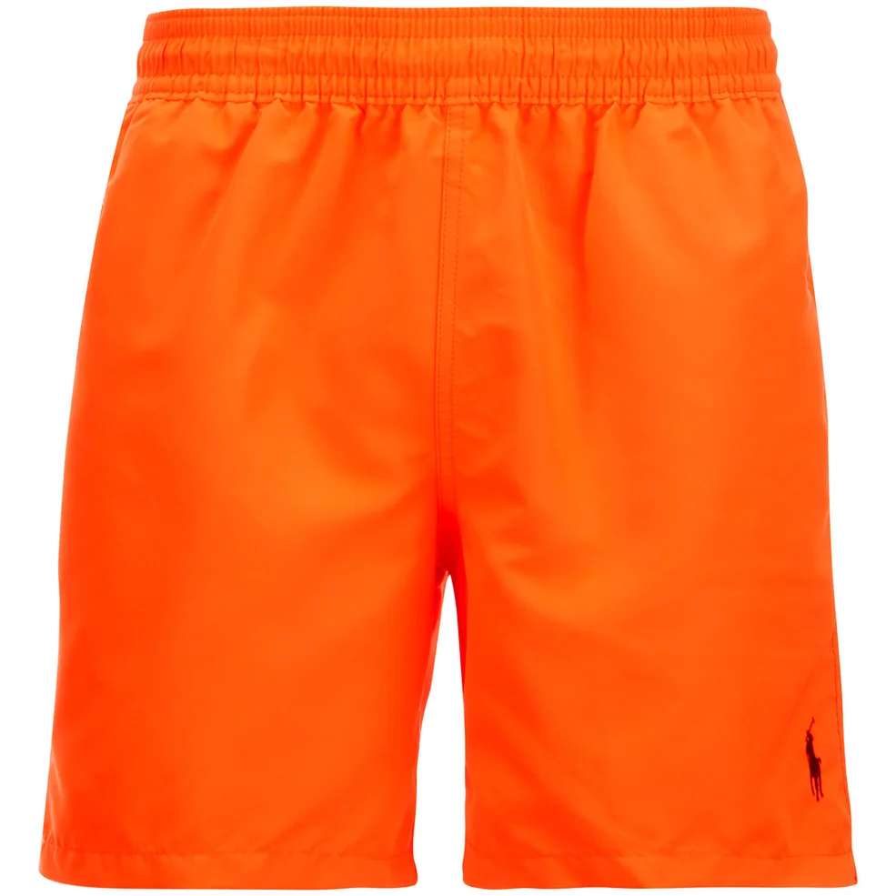 Polo Ralph Lauren Men's Swim Shorts - Rescue Orange Image 1