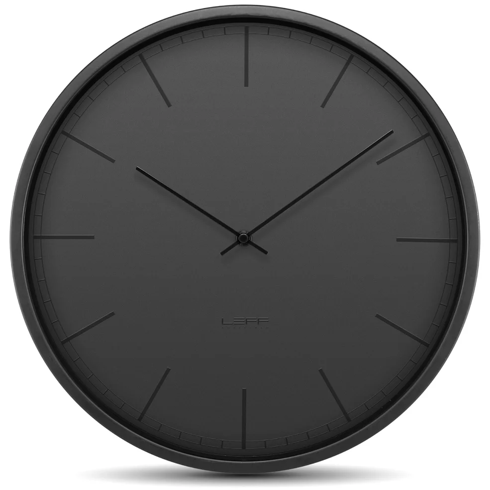 LEFF Amsterdam Tone Wall Clock 35cm - Black Image 1