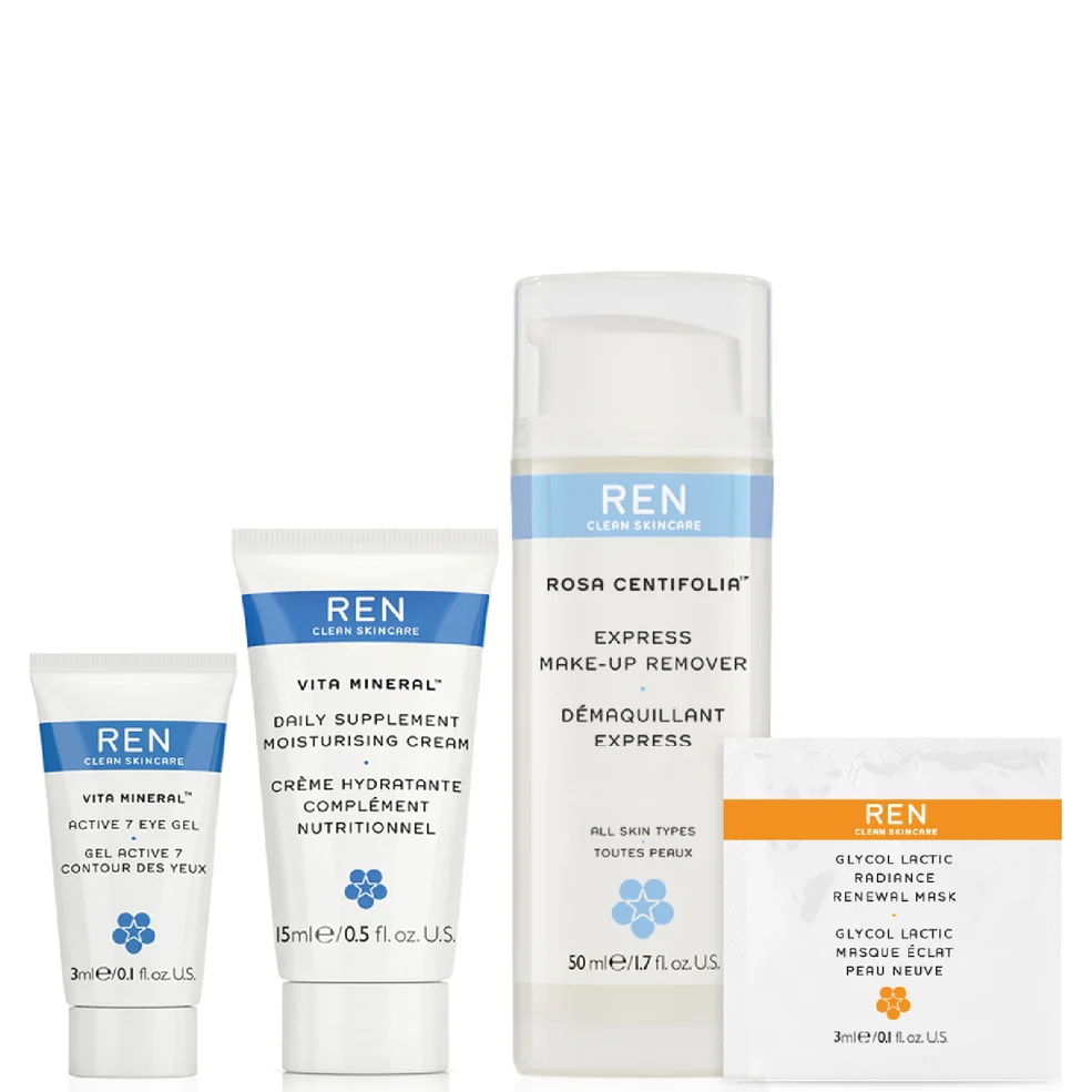 REN Complete Regime Kit for All Skin Types Image 1