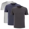 BOSS Hugo Boss Men's 3 Pack T-Shirt - White/Blue/Grey - Image 1