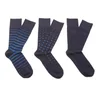 BOSS Hugo Boss Men's 3 Pack Socks - Blue - Image 1