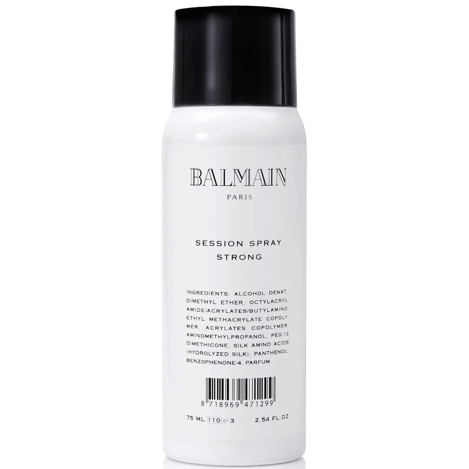 Balmain Hair Travel Size Session Strong Hair Spray (75ml) Image 1