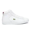 Lacoste Women's Carnaby Evo Mid G316 2 Hi-Top Trainers - White/Red - Image 1
