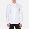 BOSS Orange Men's Edipoe Plain Long Sleeve Shirt - White - Image 1