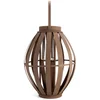 Broste Copenhagen Arne Bamboo Wood Lantern - Image 1