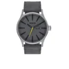Nixon The Sentry Leather Watch - Charcoal - Image 1