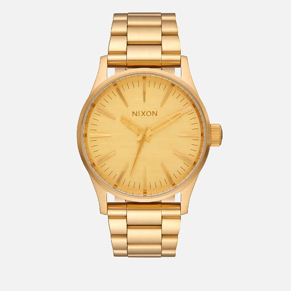 Nixon The Sentry 38 SS Watch - Gold Image 1