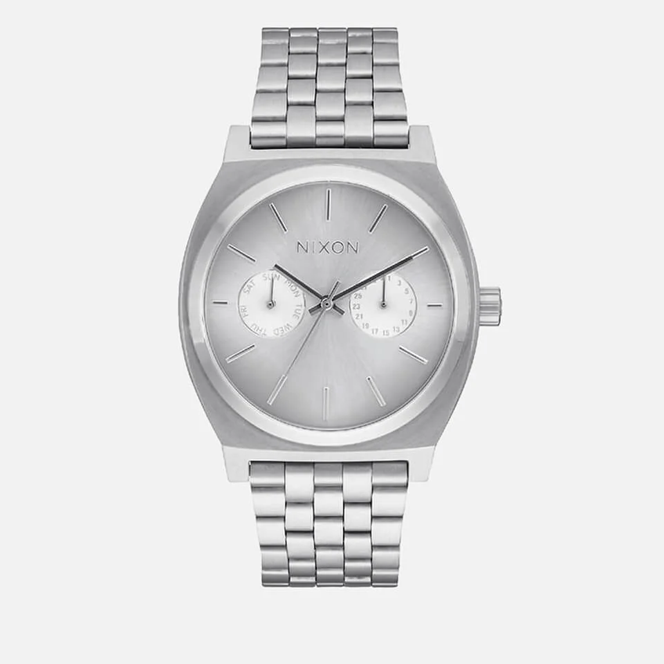 Nixon Time Teller Deluxe Watch - Silver Image 1