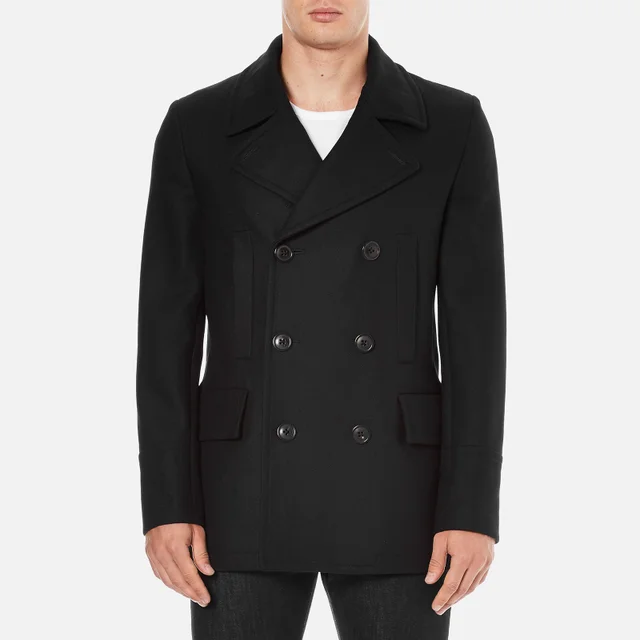 PS by Paul Smith Men's Double Breasted Coat - Navy