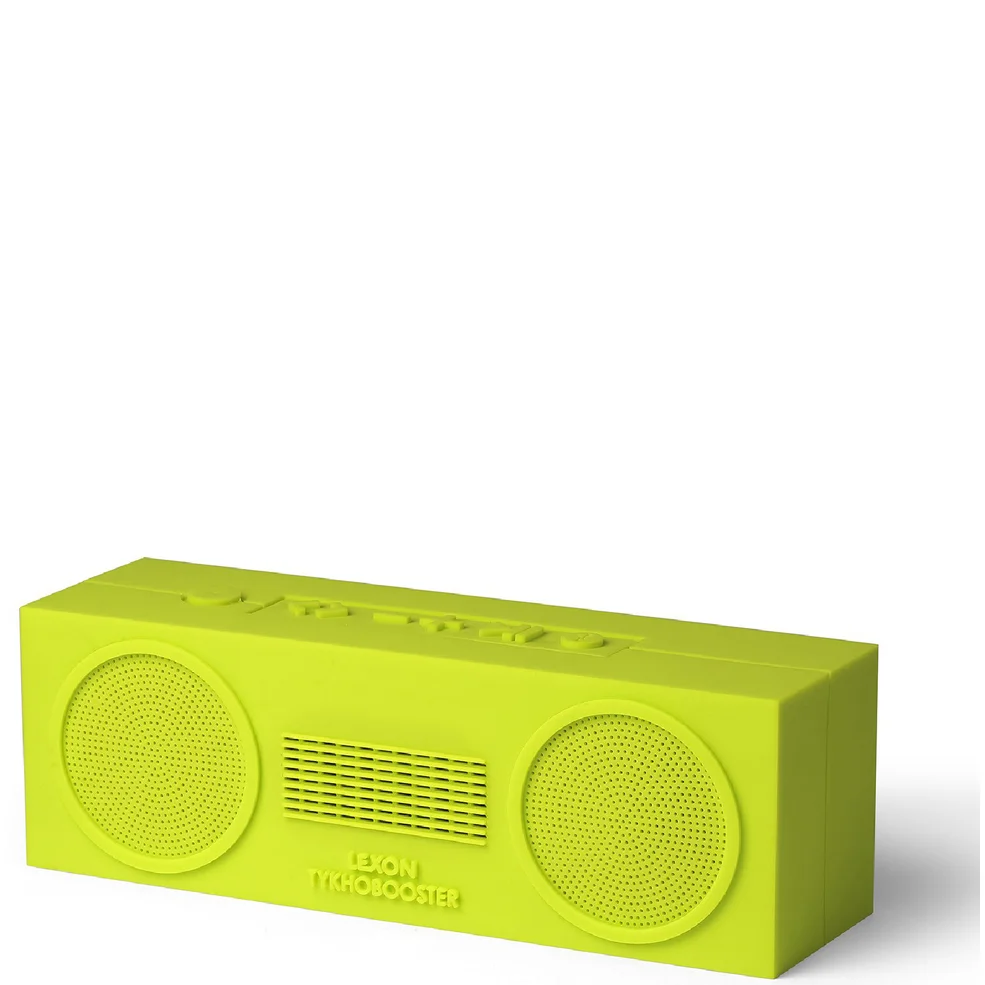 Lexon Tykho Booster Wireless Speaker - Lime Image 1