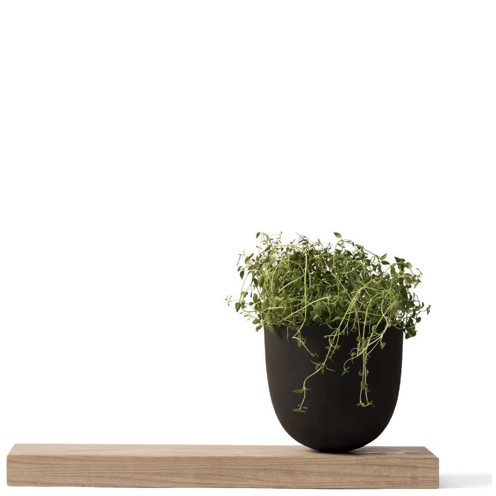 Menu Grow Pot with Wooden Board Image 1