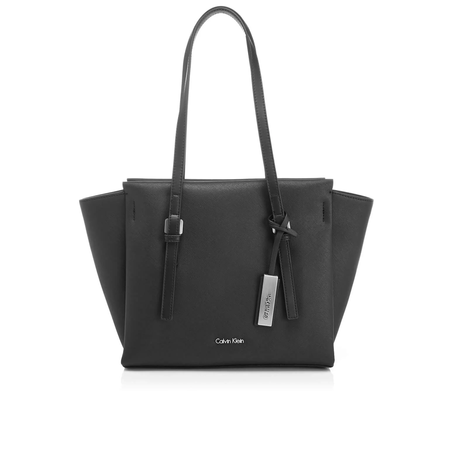 Calvin Klein Women's M4Rissa Medium Tote Bag - Black Image 1