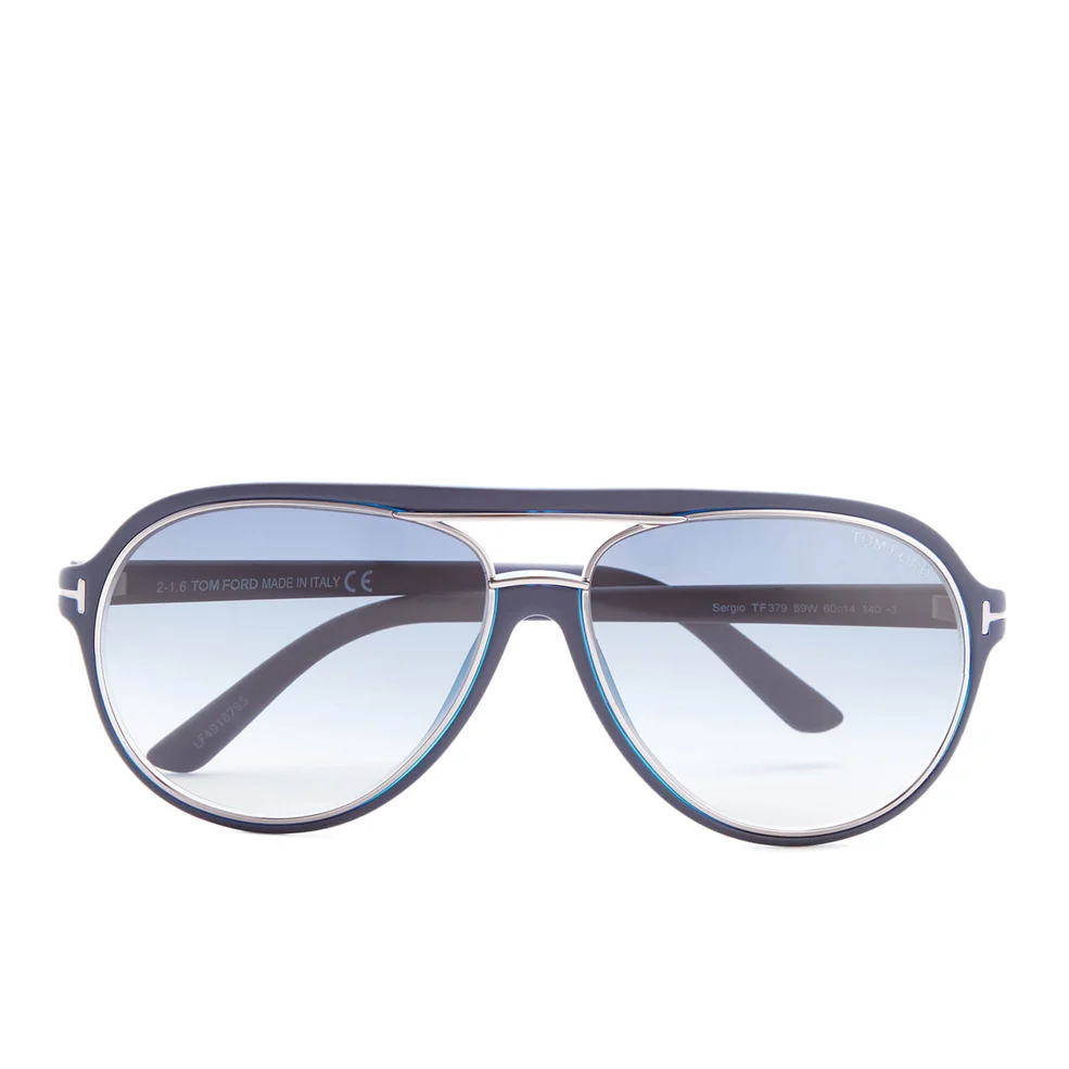 Tom Ford Sergio Sunglasses - Blue Image 1