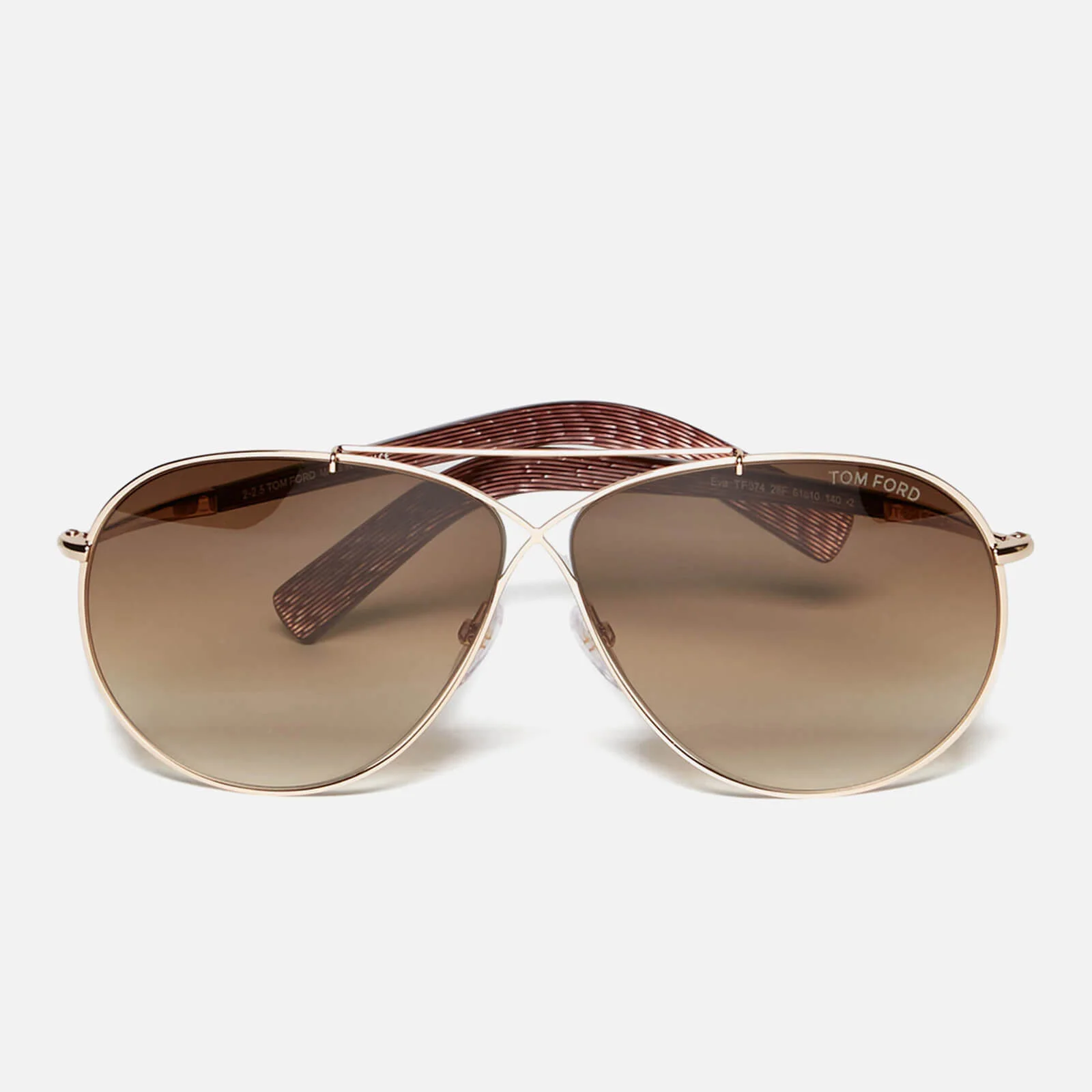 Tom Ford Women's Eva Sunglasses - Brown Image 1