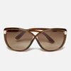 Tom Ford Women's Abbey Sunglasses - Brown - Image 1
