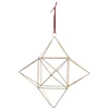 Nkuku Talini Geometric Star Christmas Decoration - Image 1