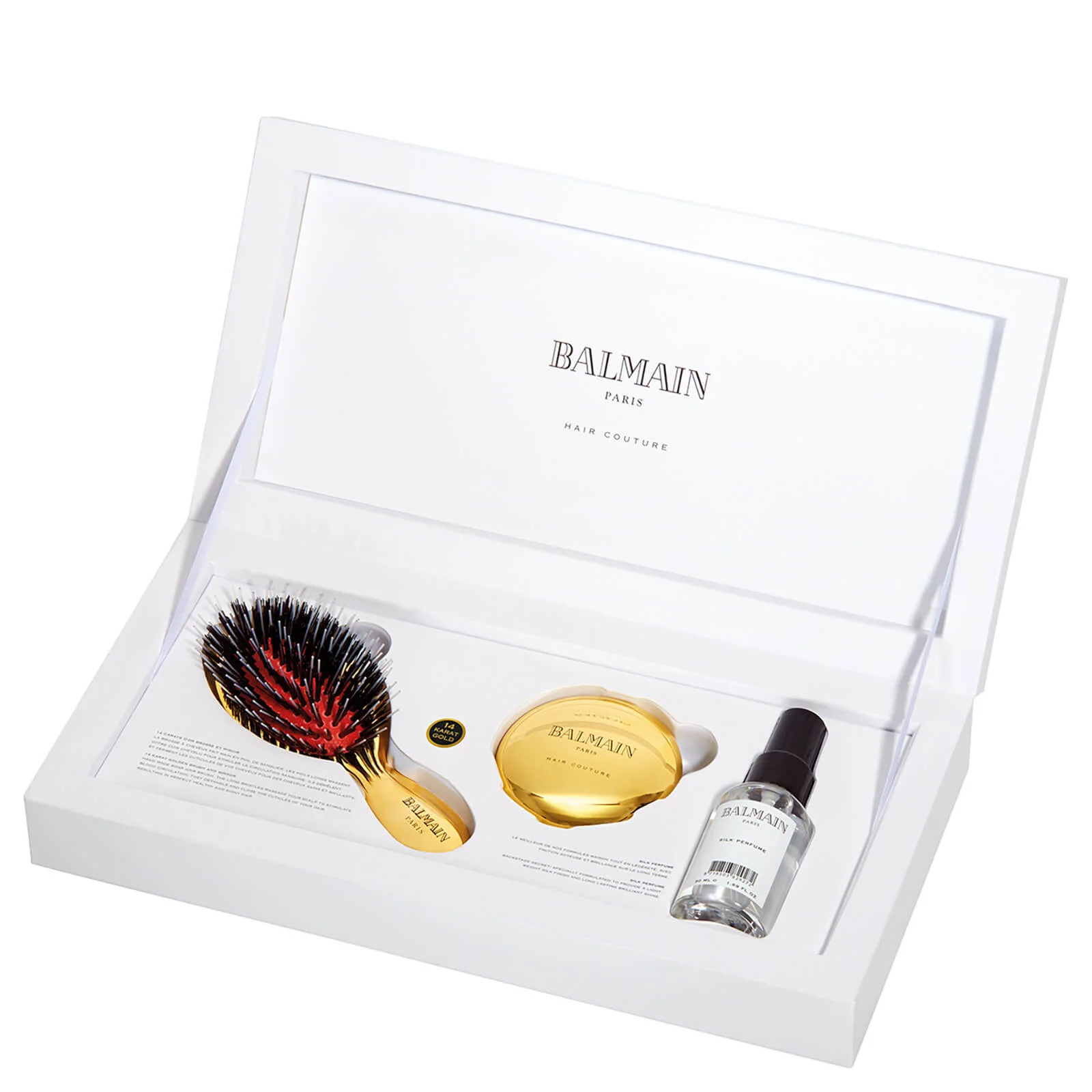 Balmain Hair Mini Golden Brush Set (Worth £138.95) Image 1