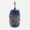 Rebecca Minkoff Women's Fox Tail Bag Charm - Blue Multi - Image 1
