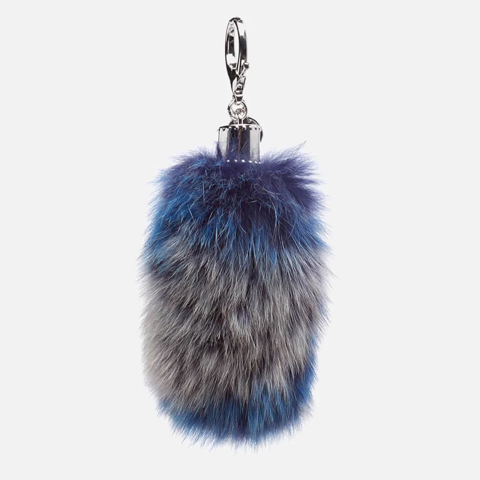 Rebecca Minkoff Women's Fox Tail Bag Charm - Blue Multi Image 1