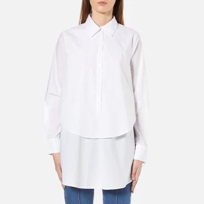 Gestuz Women's Ira Double Layer Shirt - White