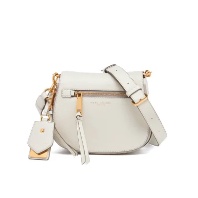 Marc Jacobs Women's Recruit Small Nomad Leather Shoulder Cross Body Bag - Dove