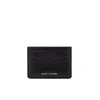 Marc Jacobs Women's Saffiano Bicolour Leather Card Case - Black/Mink - Image 1