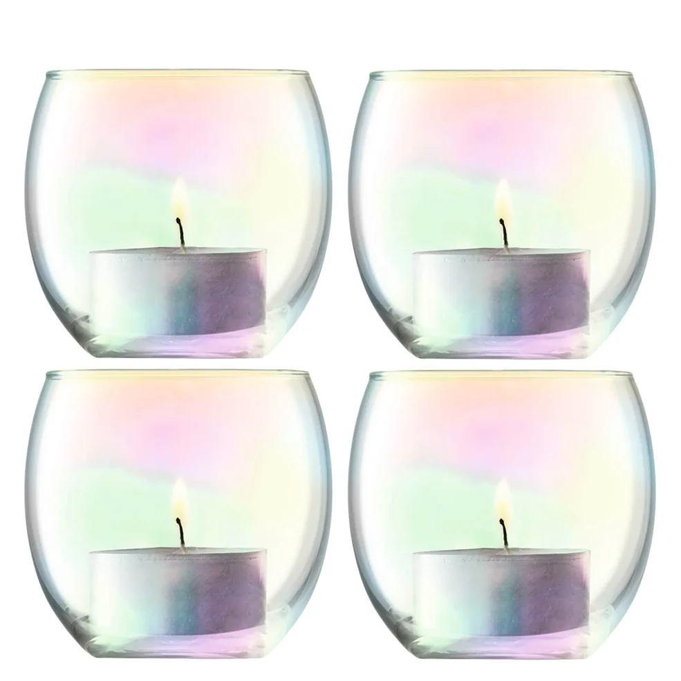 LSA Pearl Tealight Holders (Set of 4) Image 1