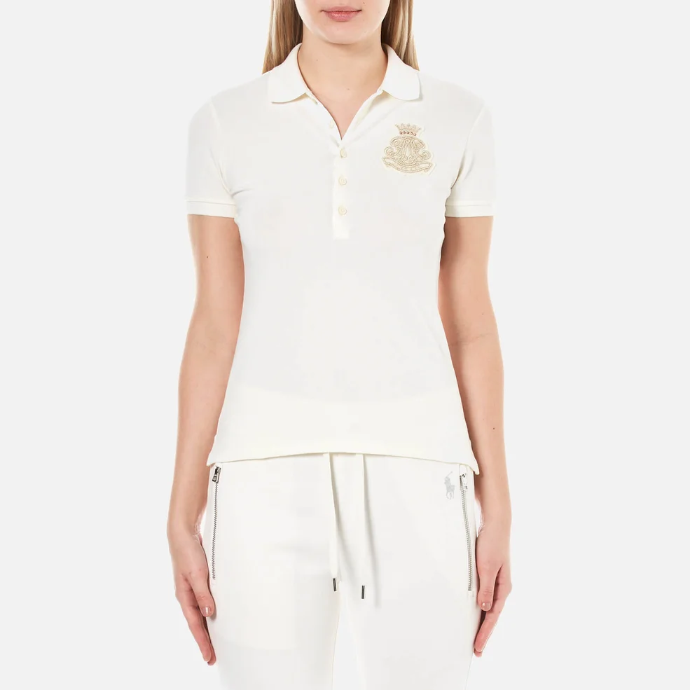 Polo Ralph Lauren Women's Embroidered Polo Shirt - Nevis Image 1