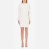 Polo Ralph Lauren Women's Drape Long Sleeve Dress - Marshmallow - Image 1