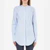Helmut Lang Women's Oxford Tuxedo Shirt - Medium Blue - Image 1