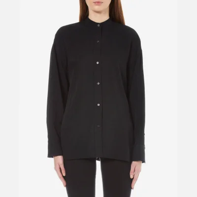 Helmut Lang Women's Back Overlap Shirt - Black