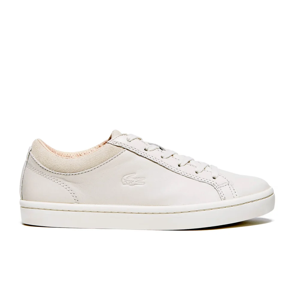 Lacoste Women's Straightset W1 Srw Trainers - Off White Image 1