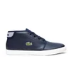 Lacoste Men's Ampthill 116 2 SPM Mid-Top Trainers - Navy - Image 1