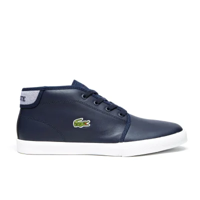 Lacoste Men's Ampthill 116 2 SPM Mid-Top Trainers - Navy