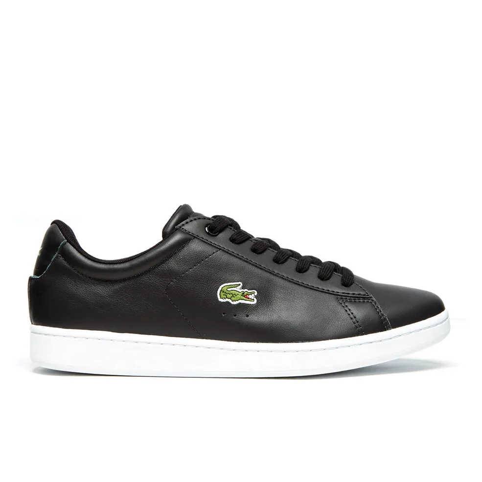 Lacoste Men's Carnaby Evo LCR SPM Trainers - Black Image 1