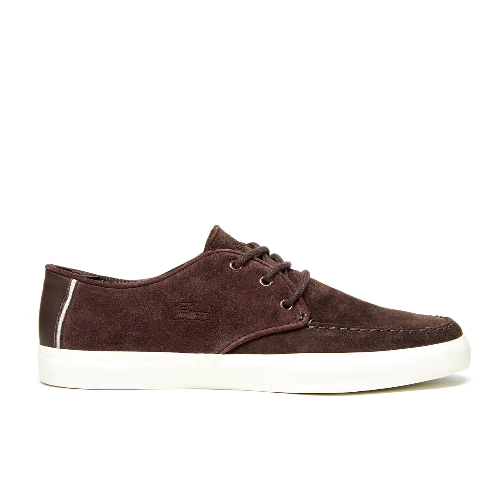 Lacoste Men's Sevrin 116 1 Cam Boat Shoes - Dark Brown Image 1