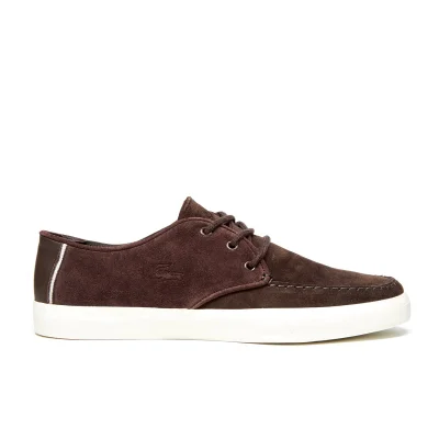 Lacoste Men's Sevrin 116 1 Cam Boat Shoes - Dark Brown