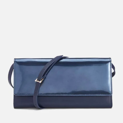 WANT Les Essentiels de la Vie Women's Bradshaw Continental Wallet with Strap - Blue Pearl/True Blue