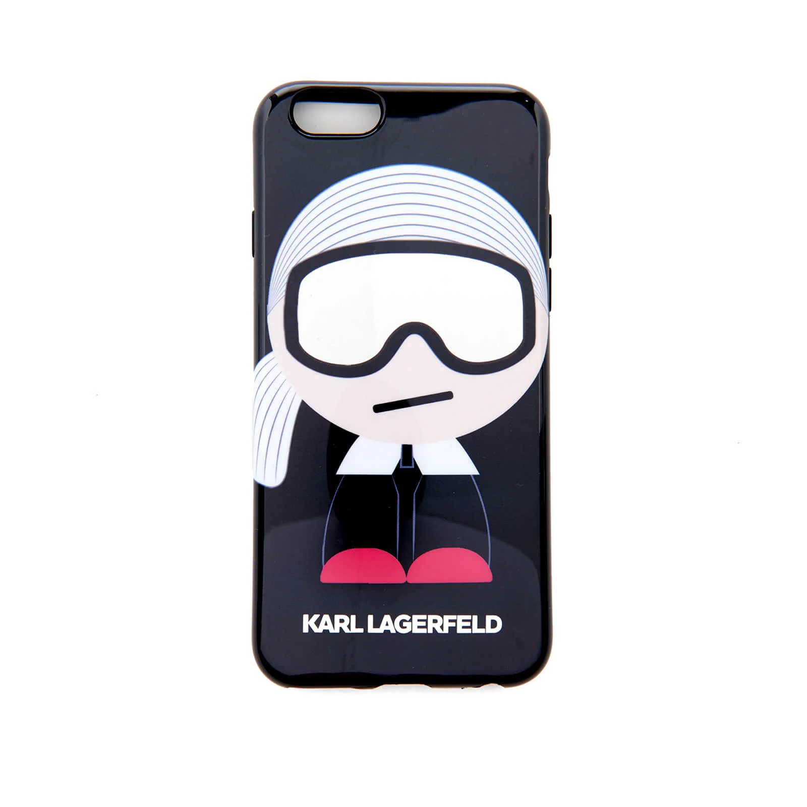 Karl Lagerfeld Women's Kl Ho Ski TPU iPhone 6 Phone Case - Black Image 1
