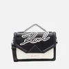 Karl Lagerfeld Women's Holiday Shoulder Bag - Black - Image 1