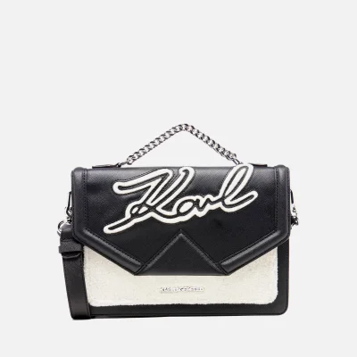 Karl Lagerfeld Women's Holiday Shoulder Bag - Black