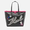 Karl Lagerfeld Women's Ski Holiday Shopper Bag - Black - Image 1