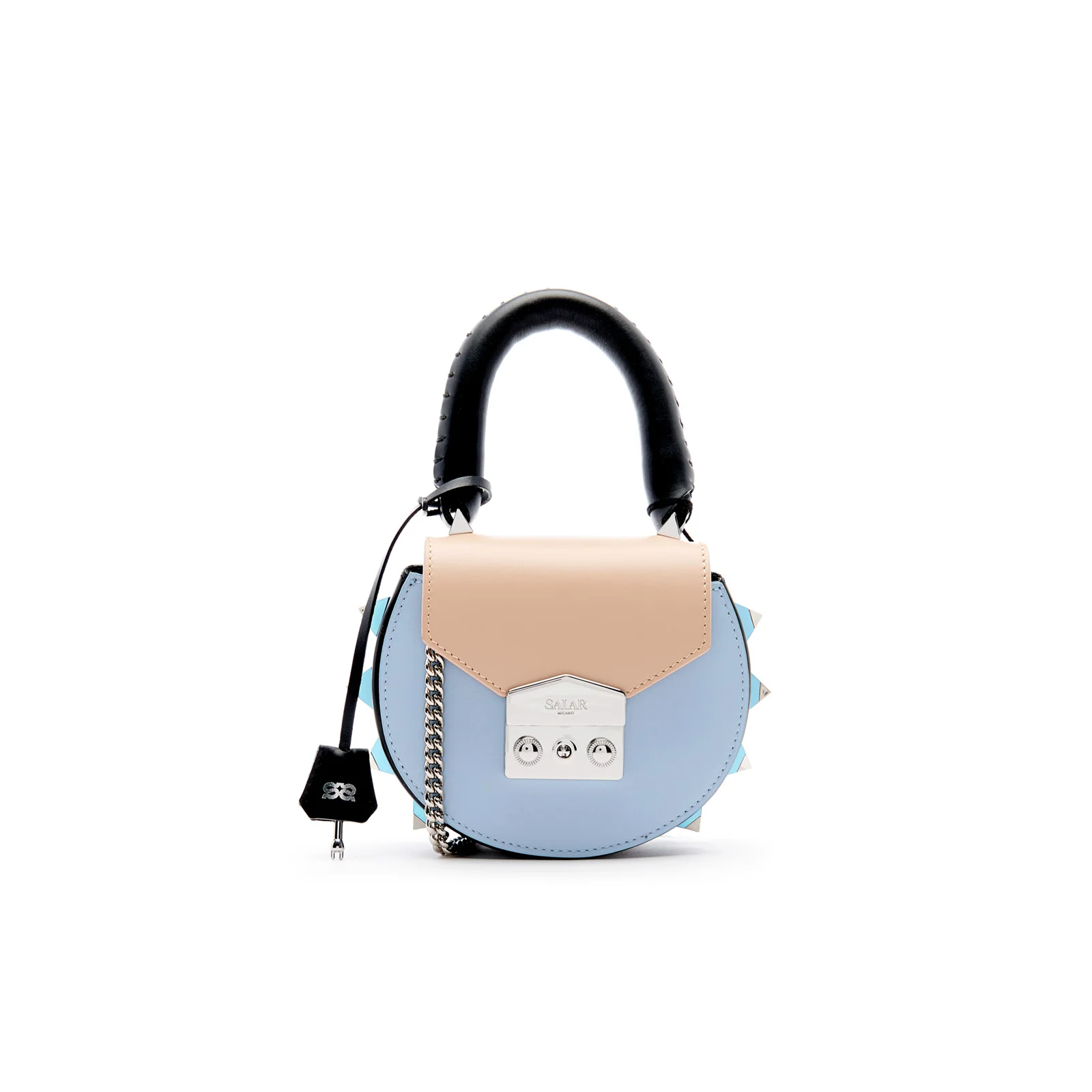 SALAR Women's Mimi Mini Bag - Nero/ Carne Image 1