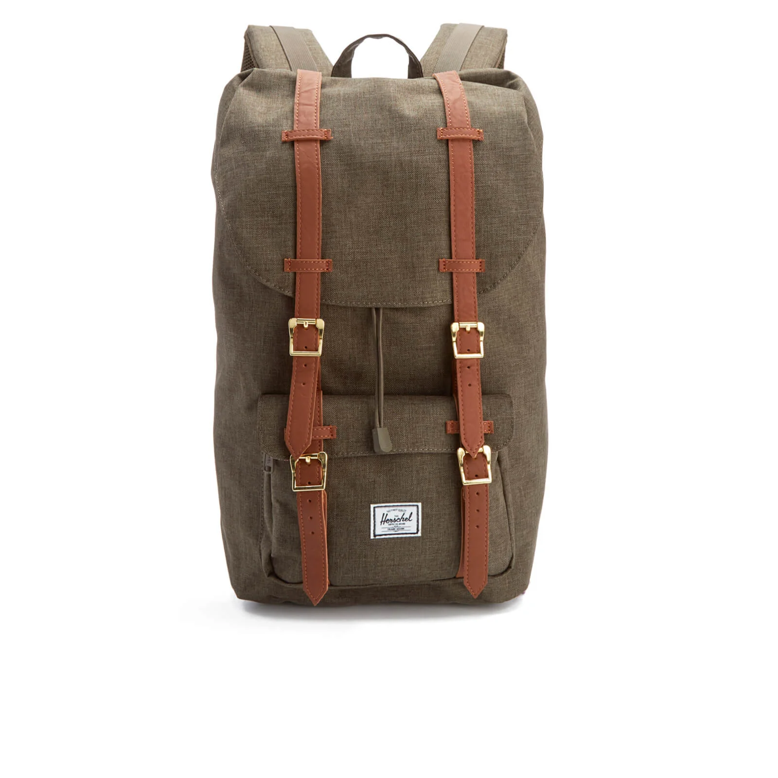 Herschel Supply Co. Men's Little America Backpack - Canteen Crosshatch/Tan Image 1