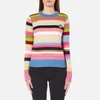 KENZO Women's Tiger Crest Cotton Knitted Jumper - Flamingo Pink - Image 1
