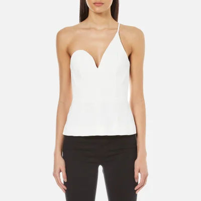 C/MEO COLLECTIVE Women's No Competition One Strap Top - Ivory