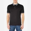 Michael Kors Men's Greenwich Collar Polo Shirt - Black - Image 1