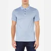 Michael Kors Men's Jacquard Polo Shirt - Steel Blue - Image 1