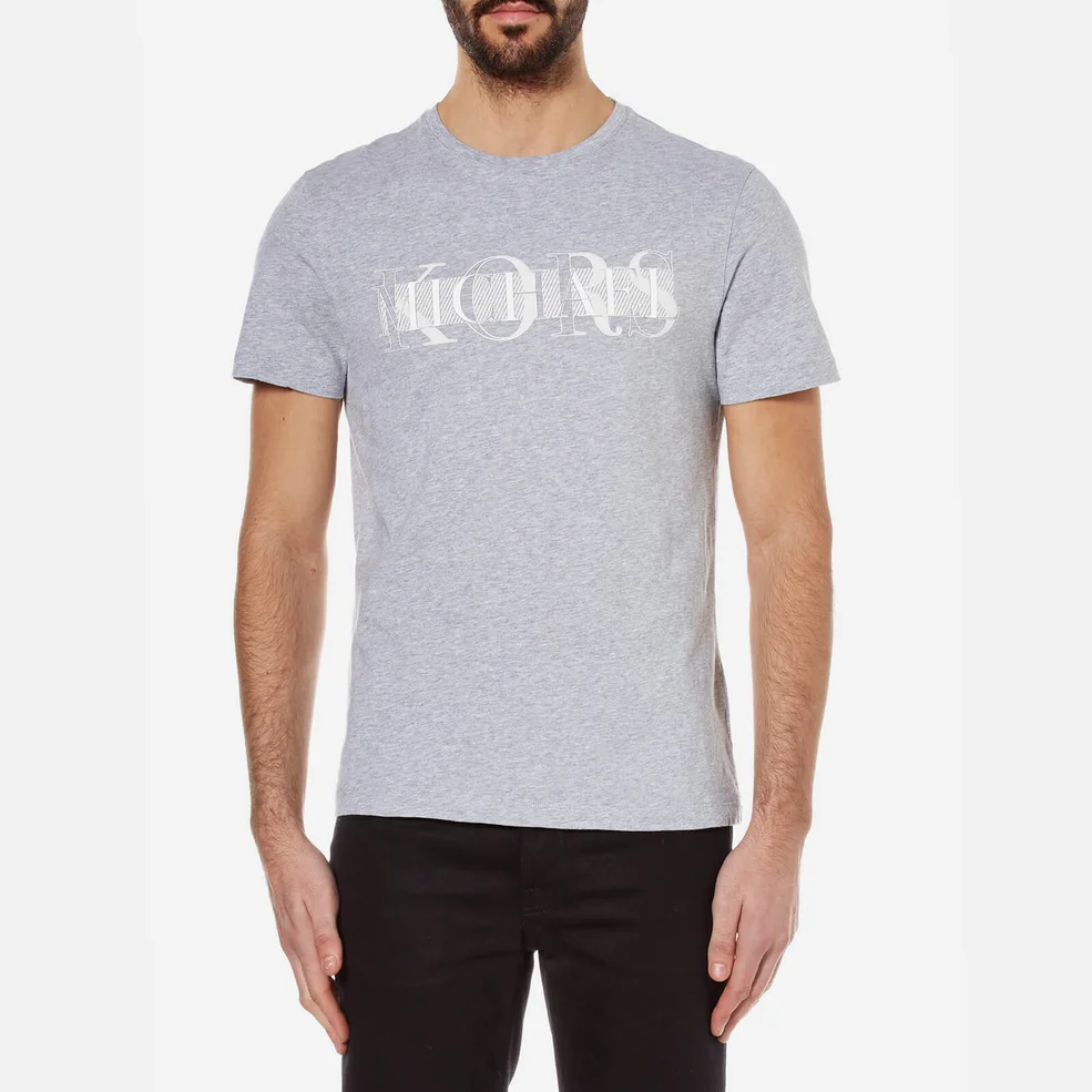 Michael Kors Men's Printed Kors Graphic T-Shirt - Heather Grey Image 1