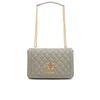 Love Moschino Women's Quilted Chain Tote Bag - Grey - Image 1
